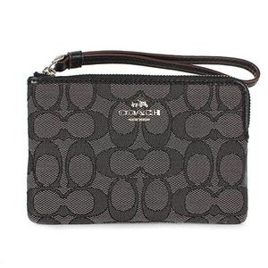 Coach Black Wristlet
